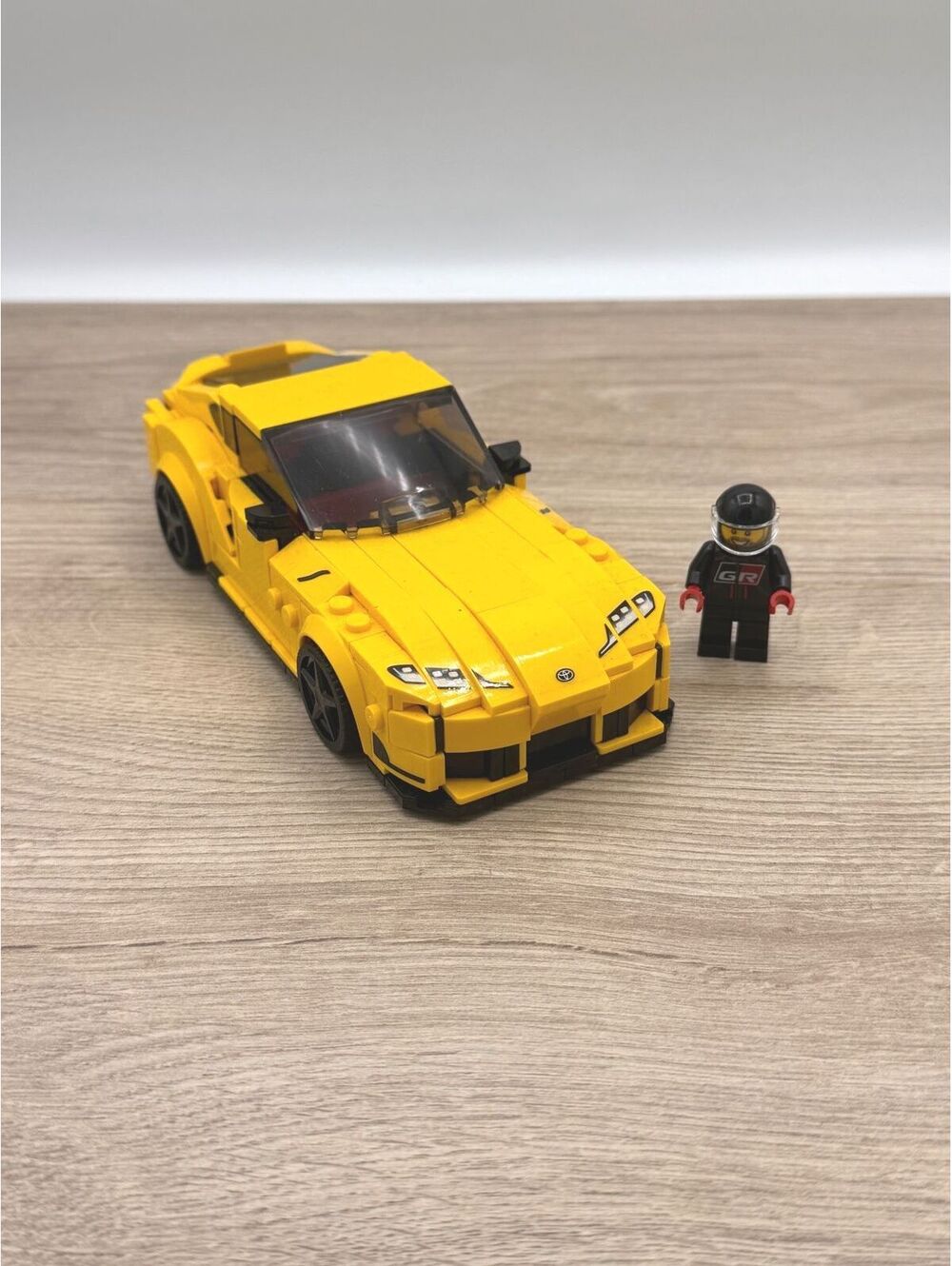 LEGO 76901 Toyota GR Supra Speed Champions – Complete w/ Minifigure, Box, Manual